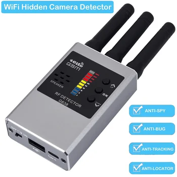 JAUNS RF Signālu Detektoru, Wifi Slēpto Kameru Finder Anti-Spiegu Klausīties Sweeper Mobilo Telefonu Bugs Bezvadu Klausīšanās Ierīci GPS Tracker