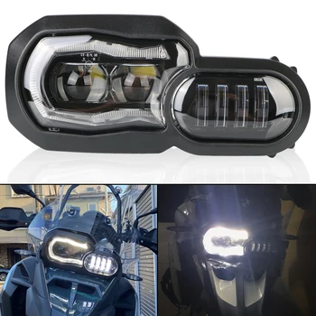 Lukturis Pilnīgu LED priekšējie Lukturi Montāža Motociklu Gaismas Lukturu LED Projektors, Lukturu BMW F800 F800GS 700GS F650GS